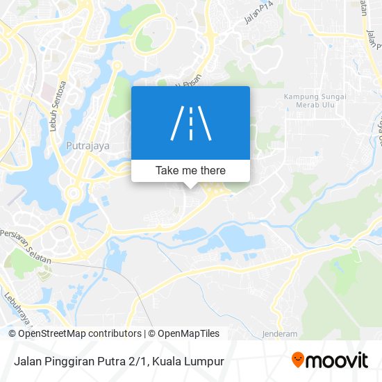 Jalan Pinggiran Putra 2/1 map