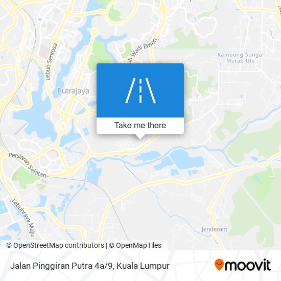 Jalan Pinggiran Putra 4a/9 map