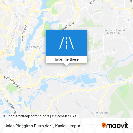 Jalan Pinggiran Putra 4a/1 map