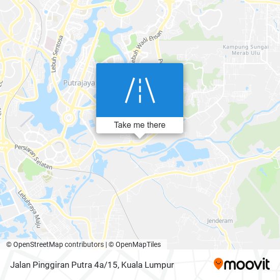 Peta Jalan Pinggiran Putra 4a/15