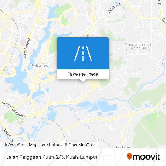 Peta Jalan Pinggiran Putra 2/3