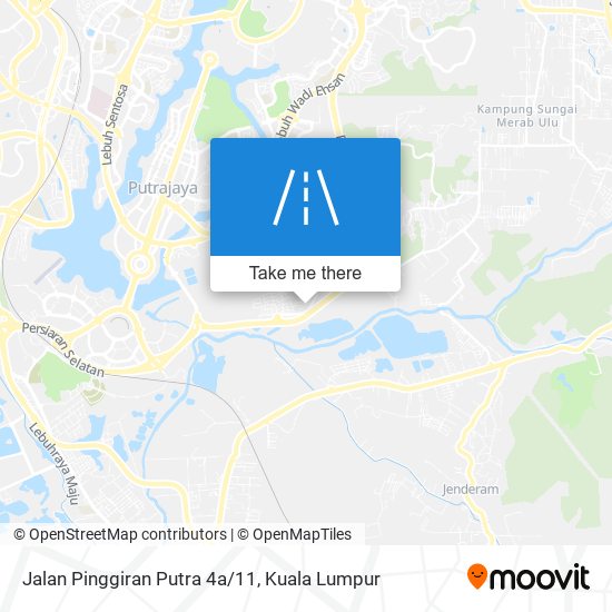 Jalan Pinggiran Putra 4a/11 map