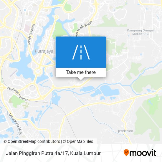 Jalan Pinggiran Putra 4a/17 map