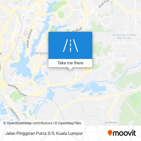 Peta Jalan Pinggiran Putra 3/5