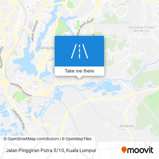 Jalan Pinggiran Putra 5/10 map