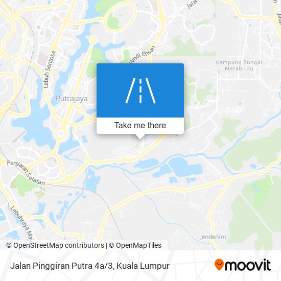 Peta Jalan Pinggiran Putra 4a/3