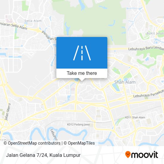 Jalan Gelana 7/24 map