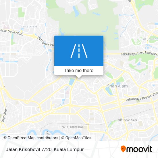 Peta Jalan Krisobevil 7/20
