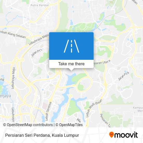 Peta Persiaran Seri Perdana