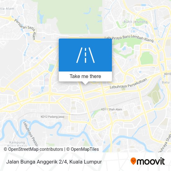 Peta Jalan Bunga Anggerik 2/4