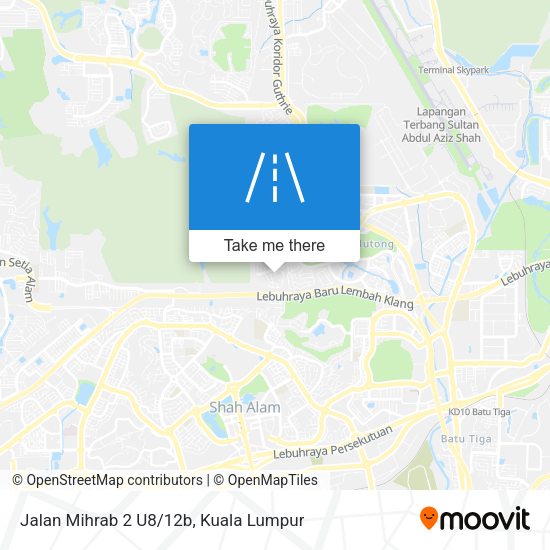 Peta Jalan Mihrab 2 U8/12b