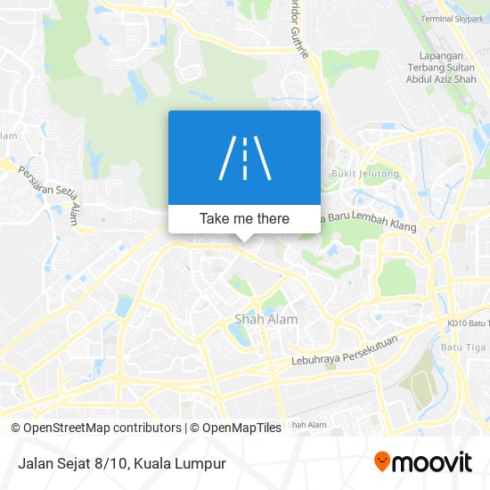 Jalan Sejat 8/10 map