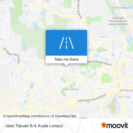 Peta Jalan Tepuan 8/4