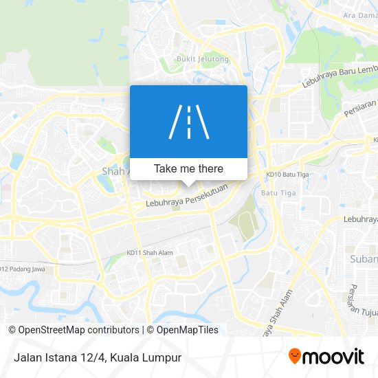 Jalan Istana 12/4 map
