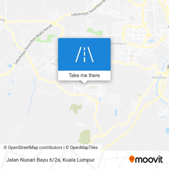 Jalan Nusari Bayu 6/2a map