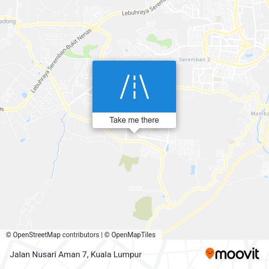 Peta Jalan Nusari Aman 7