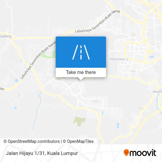 Peta Jalan Hijayu 1/31