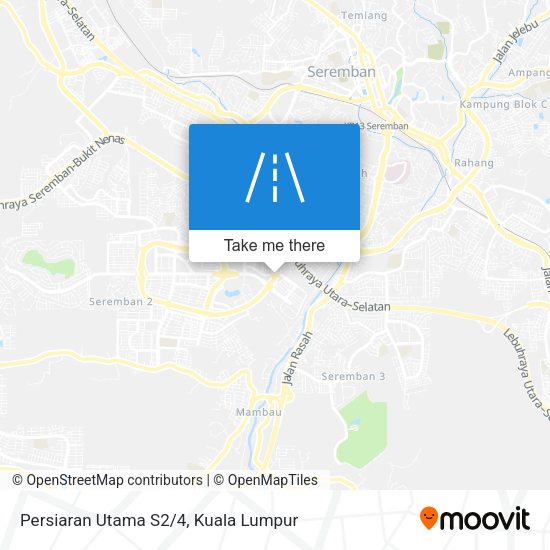 Peta Persiaran Utama S2/4