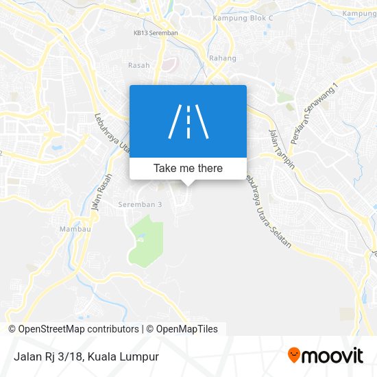 Peta Jalan Rj 3/18