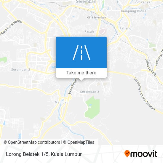 Lorong Belatek 1/5 map