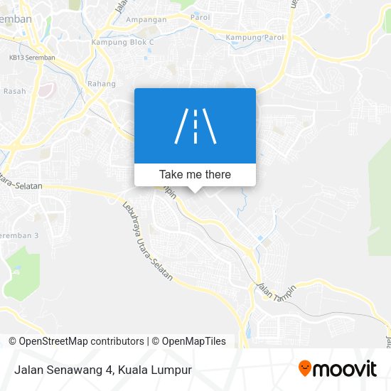 Peta Jalan Senawang 4
