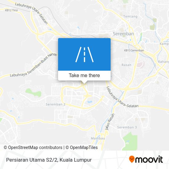 Persiaran Utama S2/2 map
