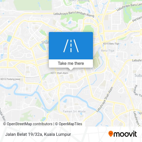 Jalan Belat 19/32a map