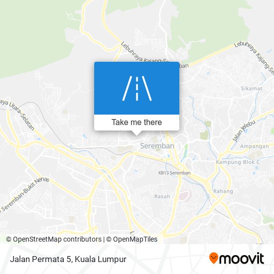 Peta Jalan Permata 5