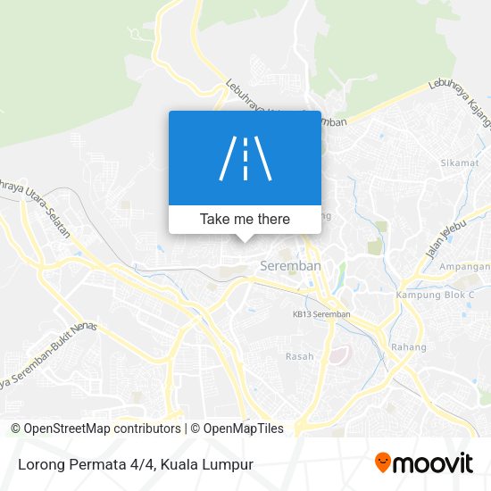 Lorong Permata 4/4 map
