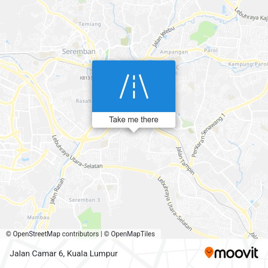 Peta Jalan Camar 6