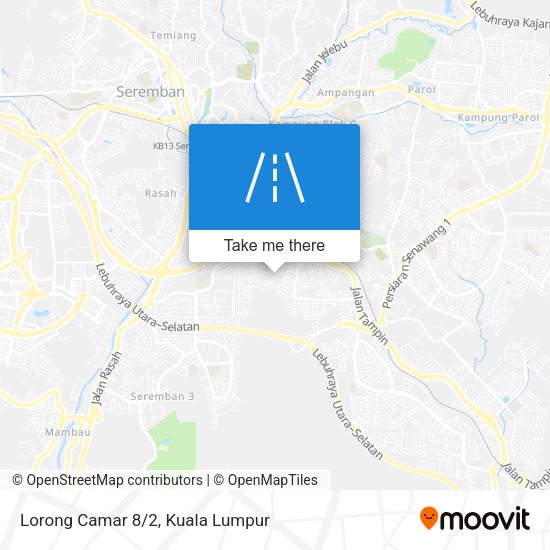 Lorong Camar 8/2 map