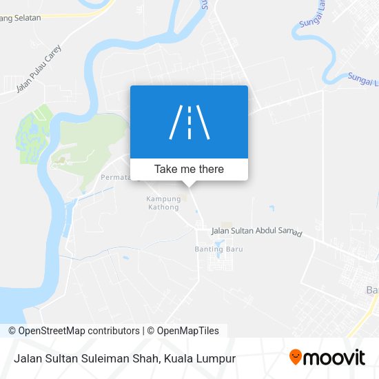 Peta Jalan Sultan Suleiman Shah
