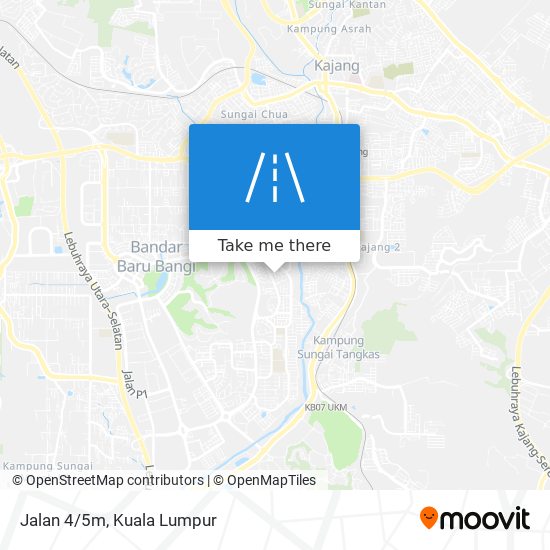 Jalan 4/5m map