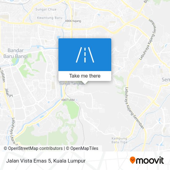 Jalan Vista Emas 5 map