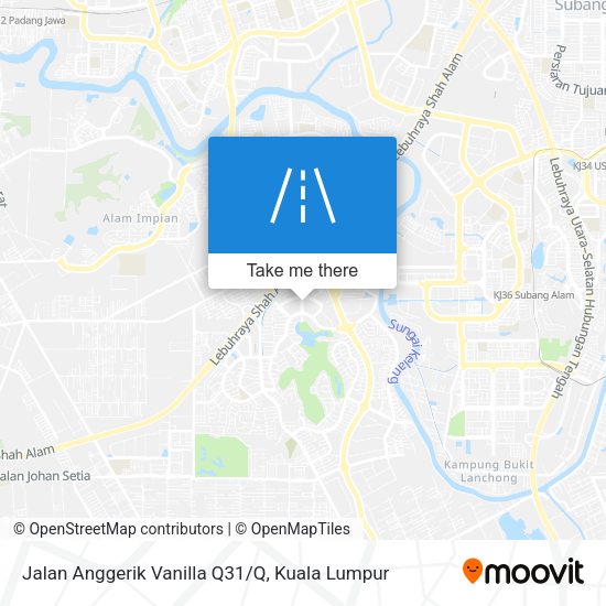 Jalan Anggerik Vanilla Q31/Q map