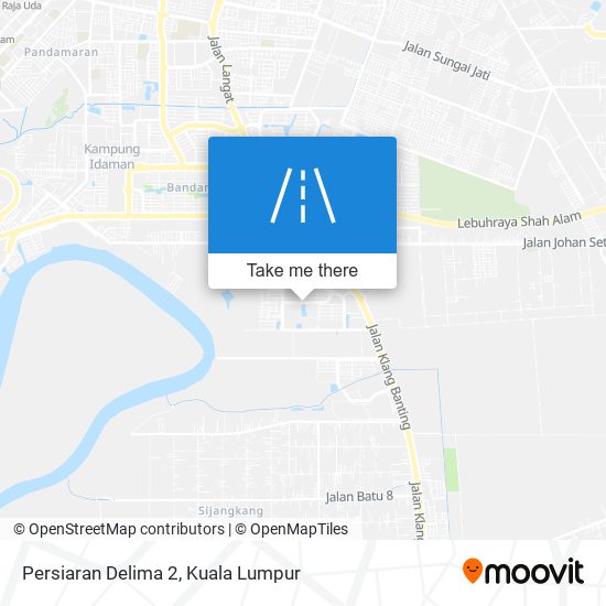 Peta Persiaran Delima 2