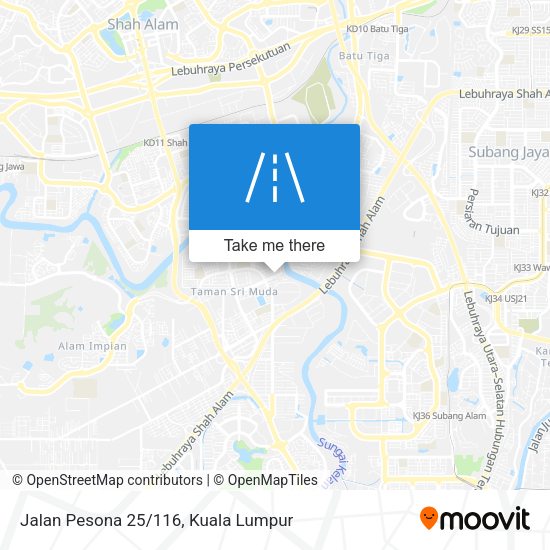 Jalan Pesona 25/116 map