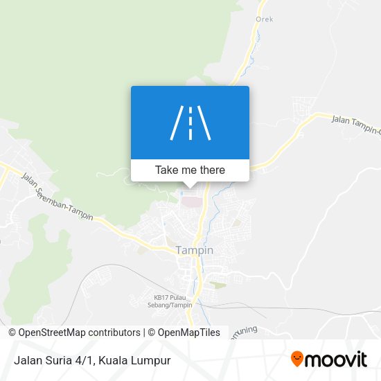 Peta Jalan Suria 4/1