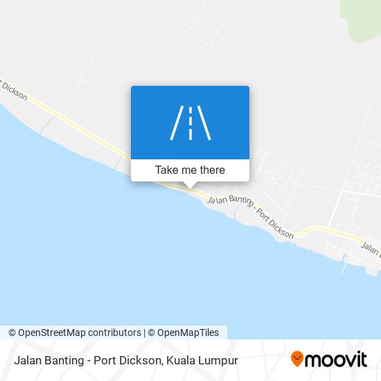 Peta Jalan Banting - Port Dickson