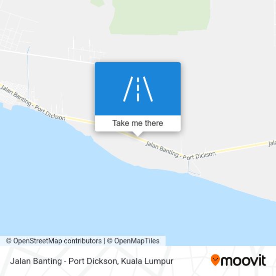 Peta Jalan Banting - Port Dickson