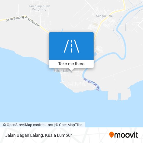 Peta Jalan Bagan Lalang