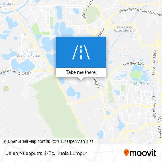 Peta Jalan Nusaputra 4/2c