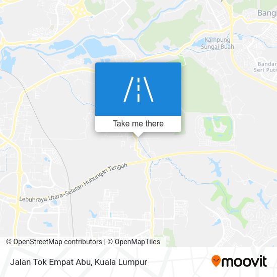 Peta Jalan Tok Empat Abu