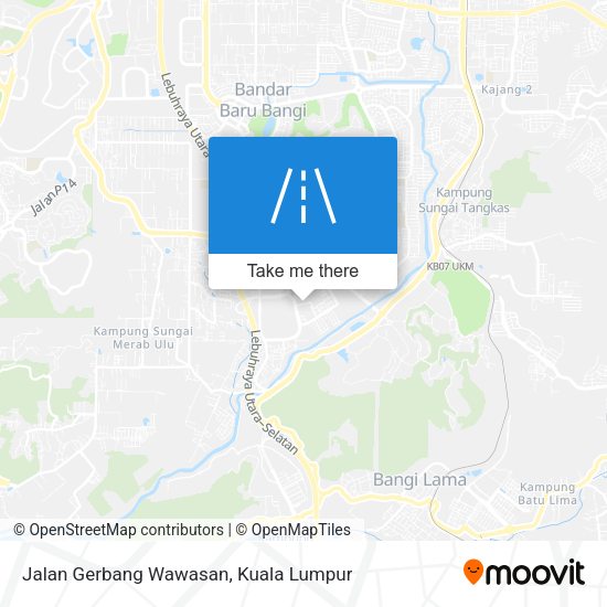 Jalan Gerbang Wawasan map