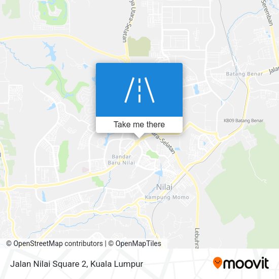 Peta Jalan Nilai Square 2
