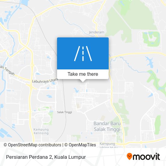 Peta Persiaran Perdana 2