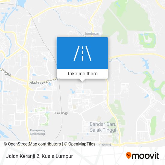 Peta Jalan Keranji 2