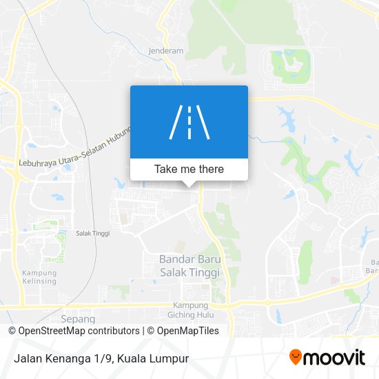 Jalan Kenanga 1/9 map