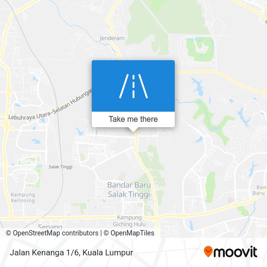 Peta Jalan Kenanga 1/6