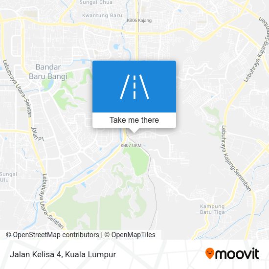Jalan Kelisa 4 map